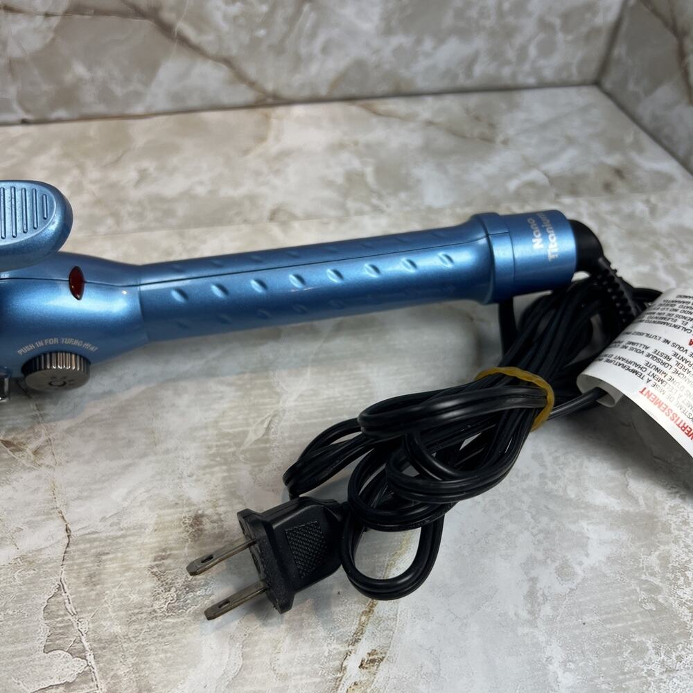 BaBylissPRO Nano Titanium 1.25" Curling Iron Professional Spring Tested Working - Picture 3 of 13